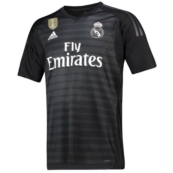 Camiseta Real Madrid Primera equipo Portero 2018-19 Negro